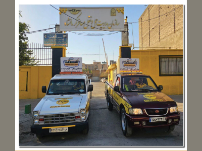 آغاز بکار امداد تاکسی رایگان در شهر کرمانشاه