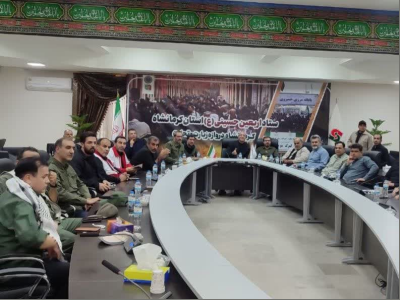 تشکر ویژه استاندار کرمانشاه از قرارگاه حملونقل اربعین در مرز بینالمللی خسروی
